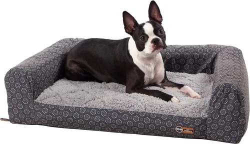 K&H Pet Products Sofá de aire inflable para perro, cama ligera para mascotas, cama para interiores y exteriores, para personas mayores, campamento,