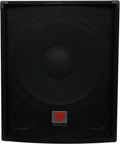 Vista 2 de Rockville SBG1184 - Subwoofer pasivo de 18 pulgadas, 1000W, 4 ohmios, 500W RMS, 750W de programa, gabinete MDF de doble puerto, montaje en poste