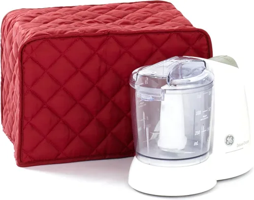 Vista 33 de Covermates Keepsakes - Funda para licuadora, protección contra el polvo, resistente a las manchas, lavable, funda para electrodomésticos, color rojo