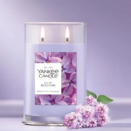 Vista 4 de Yankee Candle - Vela perfumada en tarro grande con hasta 80 horas de tiempo de combustión, mezcla premium de cera vegetal para una combustión
