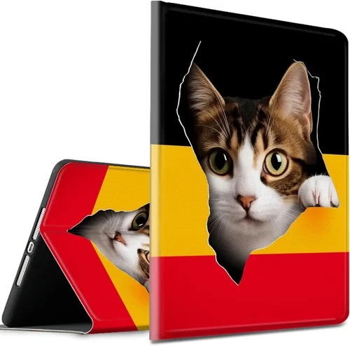 Vista 20 de Funda para tablet Kinlde Fire HD 10 (11ª generación 2021) Fire HD 10 Plus 2021, delgada, de piel sintética, con función atril, función atril