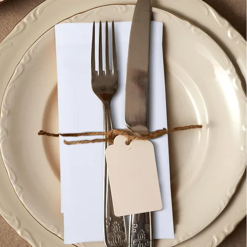 Vista 55 de Urban Villa Juego de 6 servilletas de tela blancas (18 x 18 pulgadas) 100% algodón absorbente, lavable, duradero, reutilizable, ideal