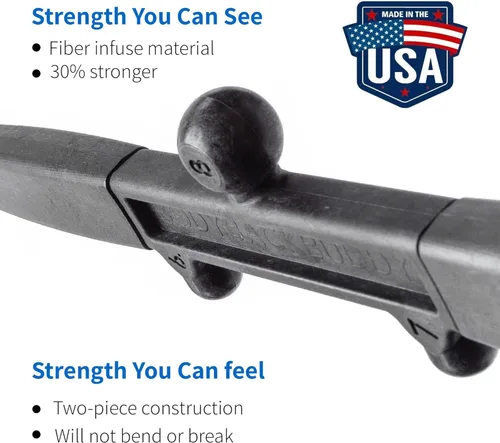 Vista 5 de Body Back Buddy Elite - Herramienta de masaje de punto de activación, masajeador de cuello y espalda, masajeador manual, bastón de masaje, removedor