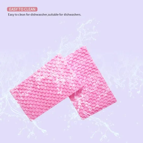 Vista 5 de Molde de carpeta de escamas de pescado 3D para fondant, moldes de trufas de chocolate, moldes de dulces, herramienta de decoración de magdalenas