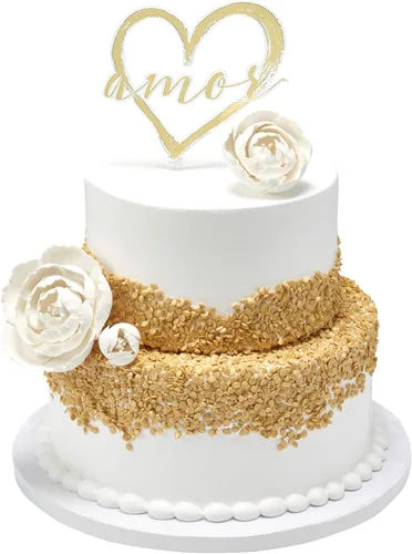 Vista 23 de DECOPAC Quins Fancy Sprinkles, 19.5 onzas, chispas de caramelo en recipiente de mano, gránulos comestibles para pasteles de celebración, cupcakes