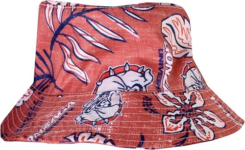 Vista 52 de Wes and Willy Sombrero de pescador floral vintage hawaiano para hombre