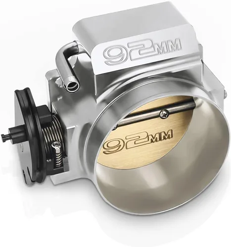 Vista 9 de Ensamble de cuerpo de acelerador de 92 mm de Endxedo Compatible con motor LS LS1 LS3 LS6 LSX de 4 pernos de aluminio negro