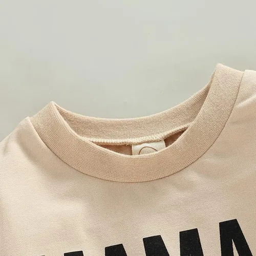 Vista 3 de FYBITBO Sudadera de cuello redondo para bebé niña y niño, mameluco de burbujas, camisa de manga larga, traje de San Valentín, ropa de otoño