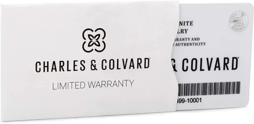 Vista 9 de Charles & Colvard Anillo de compromiso Asscher de moissanita de oro blanco de 14 quilates de 0.315 in, 2.69cttw DEW