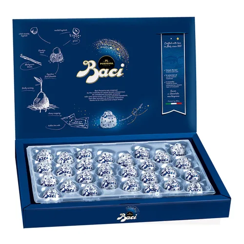 Vista 2 de Perugina Baci Classic Dark 28-pc - Piezas de Choco indulgentes - Gusto 12.34oz (350g)