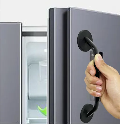 Vista 6 de Manija magnética para puerta de refrigerador, mango magnético fuerte para refrigerador, barra de repuesto para nevera, hornos microondas