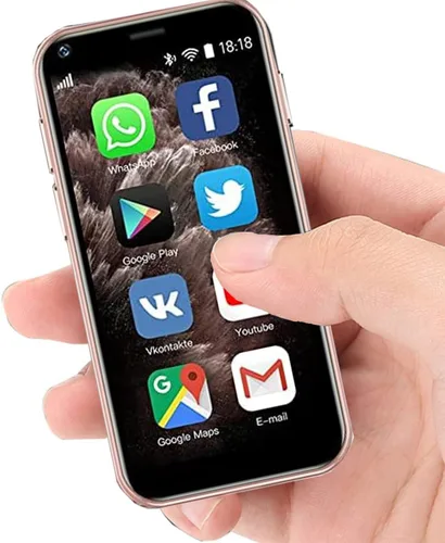 Vista 8 de Longben Mini Smartphone Desbloqueado Teléfono Celular 2.5 Pulgadas Android 3G Pequeño Móvil Quad Core 2G+16G Teléfono Pequeño Dual SIM (Negro)