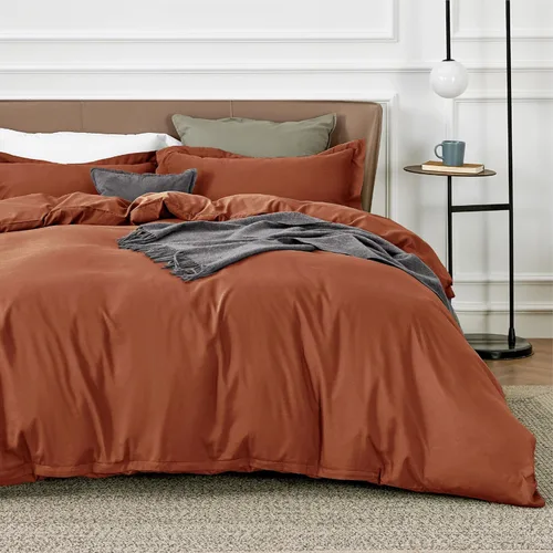 Vista 29 de Bedsure - Juego de funda de edredón tamaño individual/individual XL - Juego de ropa de cama suave de microfibra cepillada doble para niños