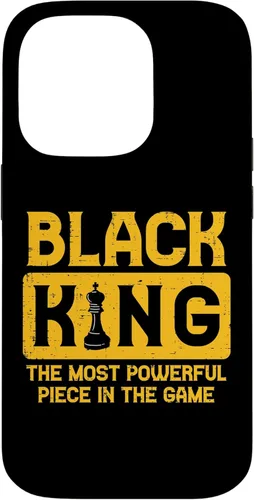 Vista 17 de Black King Chess Black Pride History BHM African Men Gift Case for iPhone 17