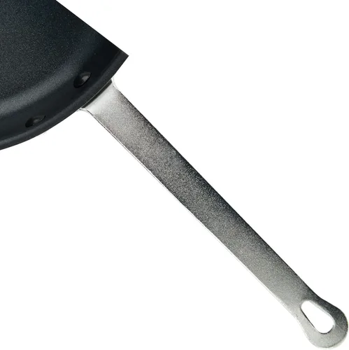 Vista 6 de Winco Sartén/sartén de aluminio de grado comercial, acabado antiadherente, 12 pulgadas