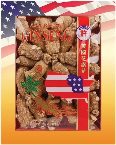 Vista 8 de Hsu's SKU 0109-8 - Raíces de ginseng americano de Wisconsin, caja de 8 onzas, raíces enteras premium, caja jumbo de 8 onzas