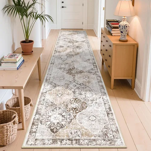 Vista 20 de Ileading Alfombras lavables para pasillo, 2 x 6, antideslizantes, para entrada, cocina, baño, dormitorio, lavandería, sala de estar, alfombra larga
