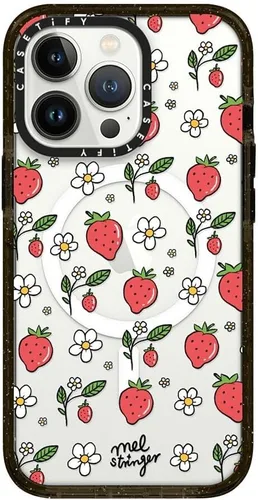 Vista 34 de Funda Impact de CASETiFY para iPhone 13 Pro Max [Protección contra caídas de grado militar 4X de 2.5 m/Compatible con Magsafe] - Corazones