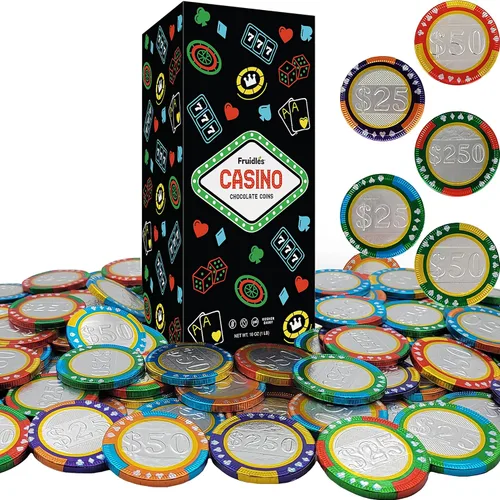 Fruidles Monedas de chocolate con leche belga, lácteos certificados Kosher, sin OMG, 1 libra