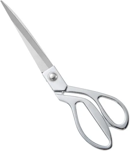 Tijeras de corte de cinta de 10.5 pulgadas, tijeras de metal resistente para corte de cinta de ceremonia, tijeras profesionales para eventos