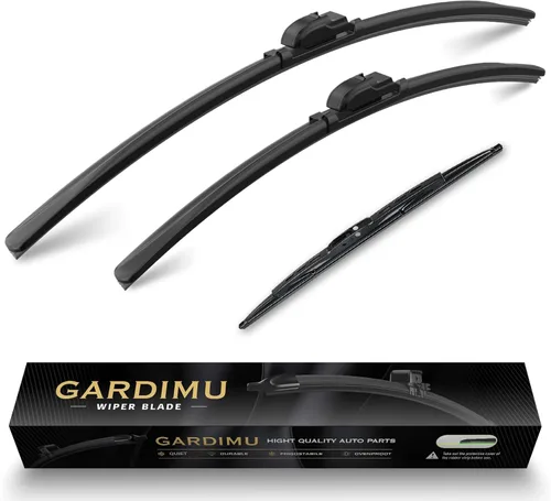 Vista 7 de Limpiaparabrisas de repuesto para Nissan Armada 2005 2006 2007 2008 2009 2010 2011 2012 2013 2014 2015, 3 piezas de limpiaparabrisas delanteros