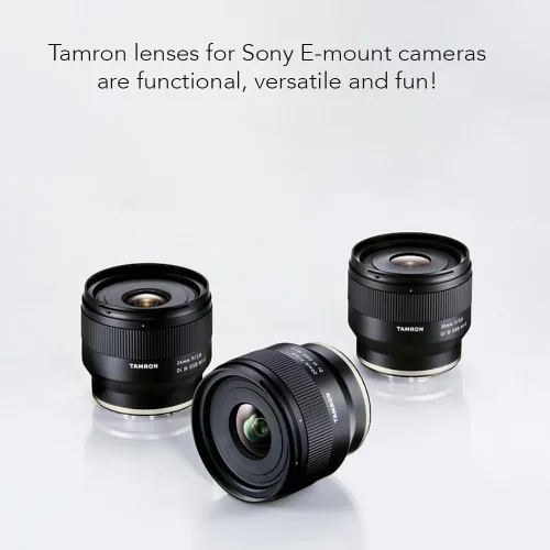 Vista 5 de Tamron 24mm F/2.8 Di III OSD M1:2 Lente para Cámara Sony Full Frame/APS-C E-Mount Mirrorless