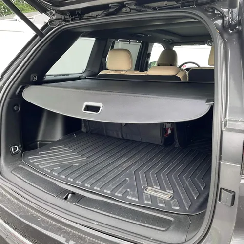 Vista 4 de Cubierta de carga para Jeep Grand Cherokee L 2021 2022 2023 2024 Accesorios (3 filas, WL), compatible con Jeep Grand Cherokee L, cubierta de carga