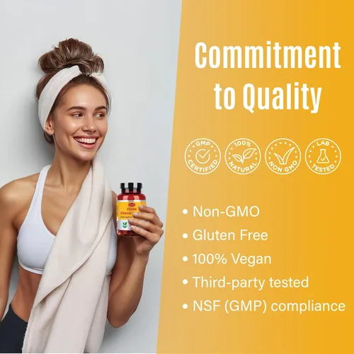 Vista 8 de FAMILI+ 180 Días de Vitamina Vegana D3+K2 en Cápsulas Blandas con Aceite de MCT de Coco 2000UI de Vitamina D3 de Fuente Vegetal + 100 mcg