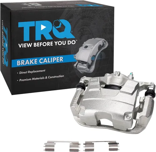 Vista 1028 de TRQ Pinza de freno delantera izquierda con soporte lado del pasajero compatible con Ford Expedition Lincoln Navigator 2003-2006