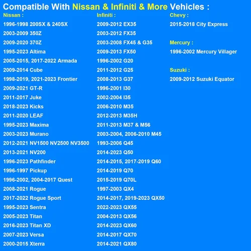 Vista 7 de Sensor de Temperatura de Refrigerante, Sensor de Temperatura ECT Reemplaza 158-0606, 1580606 Compatible con Nissan Infiniti - Altima Frontier Leaf