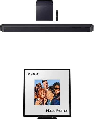 Vista 21 de Samsung HW-Q600C Barra de sonido de 3.1.2 canales con audio Dolby, Q-Symphony, Sonido Adaptativo, HDMI eARC, Modo Juego Pro, Bluetooth, haz