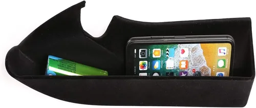 Vista 6 de YIWANG Car Center Consoles Side Storage Box Phone Tray Accesorios para Porsche Cayenne 2018 2019 2020