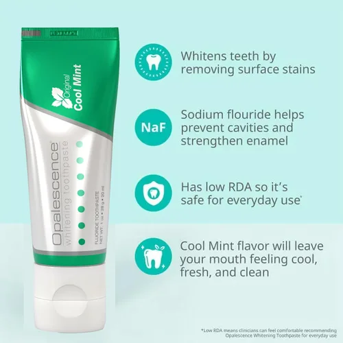 Vista 5 de Opalescence GO 15% (10 tratamientos) Bandejas blanqueadoras de dientes originales precargadas con pasta de dientes blanqueadora de viaje, 1.0 onzas