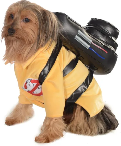 Vista 5 de Disfraz para mascota de la colección de películas de Cazafantasmas, de Rubies Costume, XL, Anaranjado