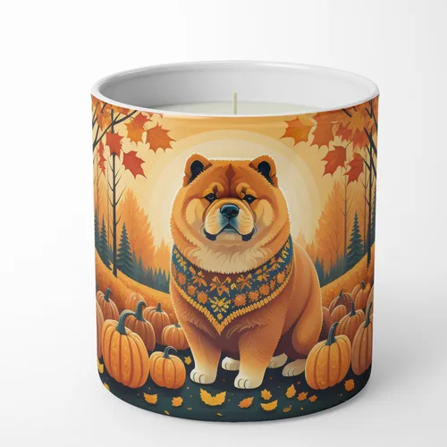 Vista 71 de Caroline's Treasures DAC1001CDL Affenpinscher Fall Decorative Soy Candle Nature Soy Wax Essential Oil Home Decor Ideal for Bedroom Kitchen Bath