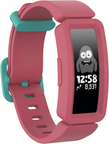 Vista 27 de Watbro Compatible con Fitbit Ace 2 bandas para niños de 6 años en adelante, accesorios de pulsera de silicona suave, correa de reloj, pulseras