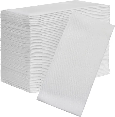 Vista 17 de Servilletas de papel American Homestead - Servilletas desechables tipo lino para cena BBQ - Servilletas de mesa de calidad de restaurante