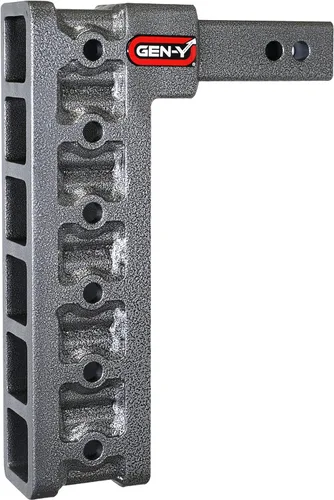 Vista 11 de Gancho dual para receptor de descarga 300 Series 2" Clase IV 10K, ajuste dual de posición de remolque, incluye dos ganchos de 5/8 pulgadas