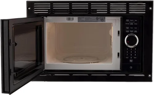 Vista 2 de RecPro Microondas RV Microondas negras de 0.9 pies cúbicos con kit de moldura 900 vatios (RPM-5-BLK) Reemplazo directo para Greystone