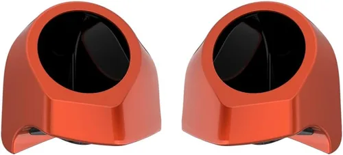 Vista 462 de Advanblack Alpine Green Tour Pack - Paquete de altavoces de 6.5 pulgadas, carcasa de audio trasera, color a juego, ajuste Harley King Tour Pack