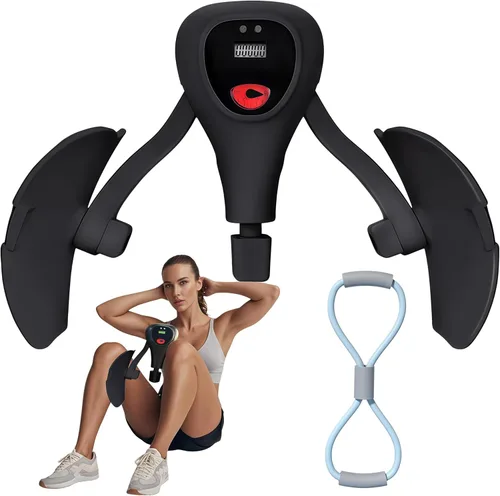 Kegel - Ejercitador de muslos para mujer, gran resistencia para entrenamiento de cadera y muslo, ejercicio muscular del suelo pélvico para gimnasio