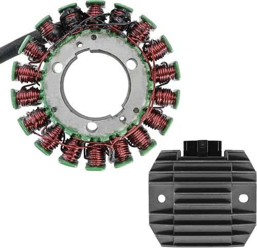 Vista 4 de caltric Estator & Regulator Rectifier Fits Yamaha FZ6 fzs6 fz600 fz-600 2004 – 2009