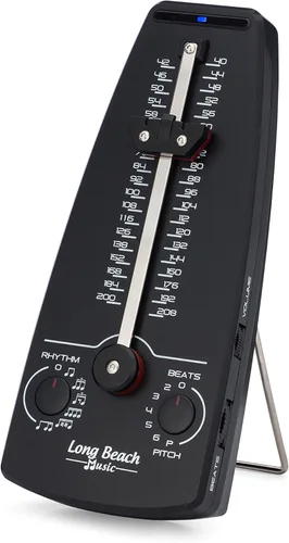 Metrónomo digital + generador de tono + ritmo y ritmos para músicos, piano, violín, guitarra