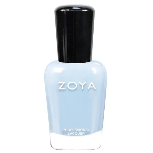 Vista 6 de ZOYA Esmalte de uñas azul y verde azulado, tonos crema de larga duración, Big12Free Vegan