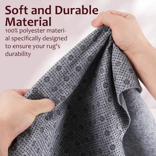 BESGEER Alfombra antideslizante de 80 x 80 pulgadas, 0.07 pulgadas de grosor (más resistente al desgaste, resistente al desgarro y duradera),