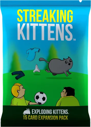 Vista 16 de Exploding Kittens Edición original – 2 – 5 jugadores – A partir de 7 años – 15 minutos para jugar – Juego de cartas de alto riesgo – Juego