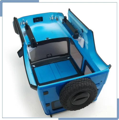 Vista 5 de Aleación de aluminio RC Elevar Cuerpo Shell Mount para Kyosho Mini Z 4x4 Escala 1/18 Jimny 1/24 Escala Wrangler