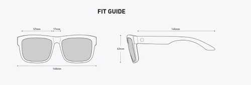 Vista 4 de Spy Optic Discord - Lentes de sol negro brillante con lente verde gris feliz + calcomanía