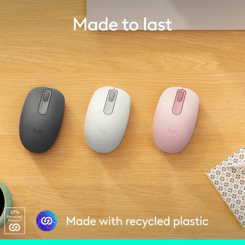 Vista 4 de Logitech Ratón inalámbrico Bluetooth Ambidextro compacto M196 - Grafito