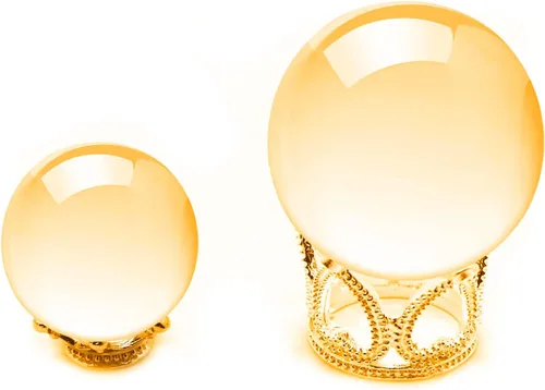 Vista 8 de 30 soportes de exhibición de esfera de cristal de metal, mini soporte de bola de cristal para esfera, soporte de exhibición en forma de corona